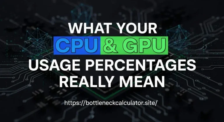 What Your CPU & GPU Usage Percentages Really Mean