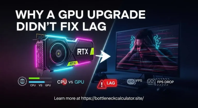 Why a GPU Upgrade Did Not Fix Lag