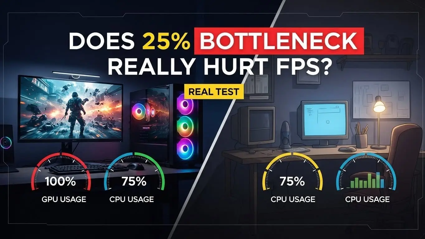 Does 25% Bottleneck Really Hurt FPS Real Test